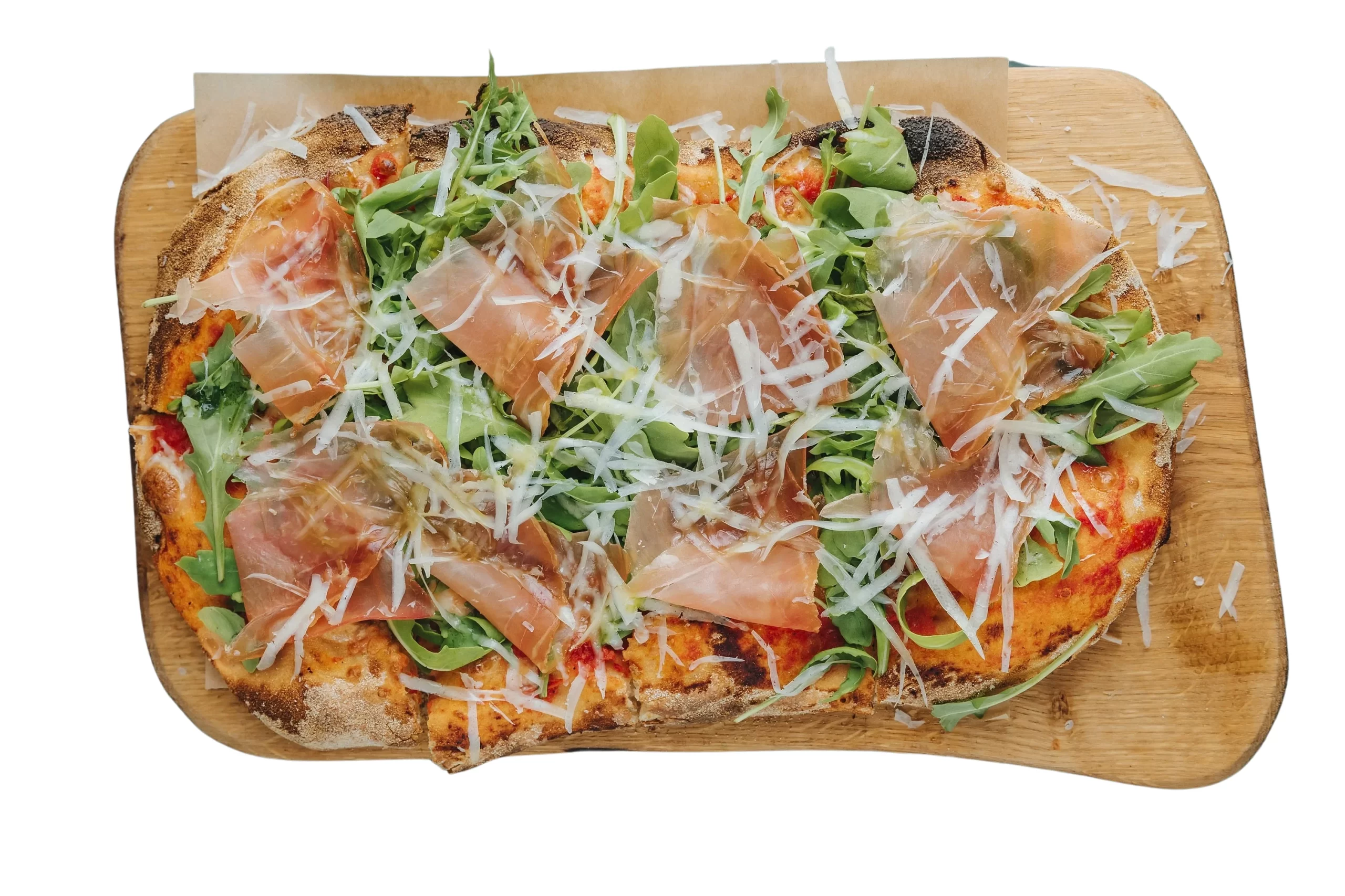 Prosciutto pinsa